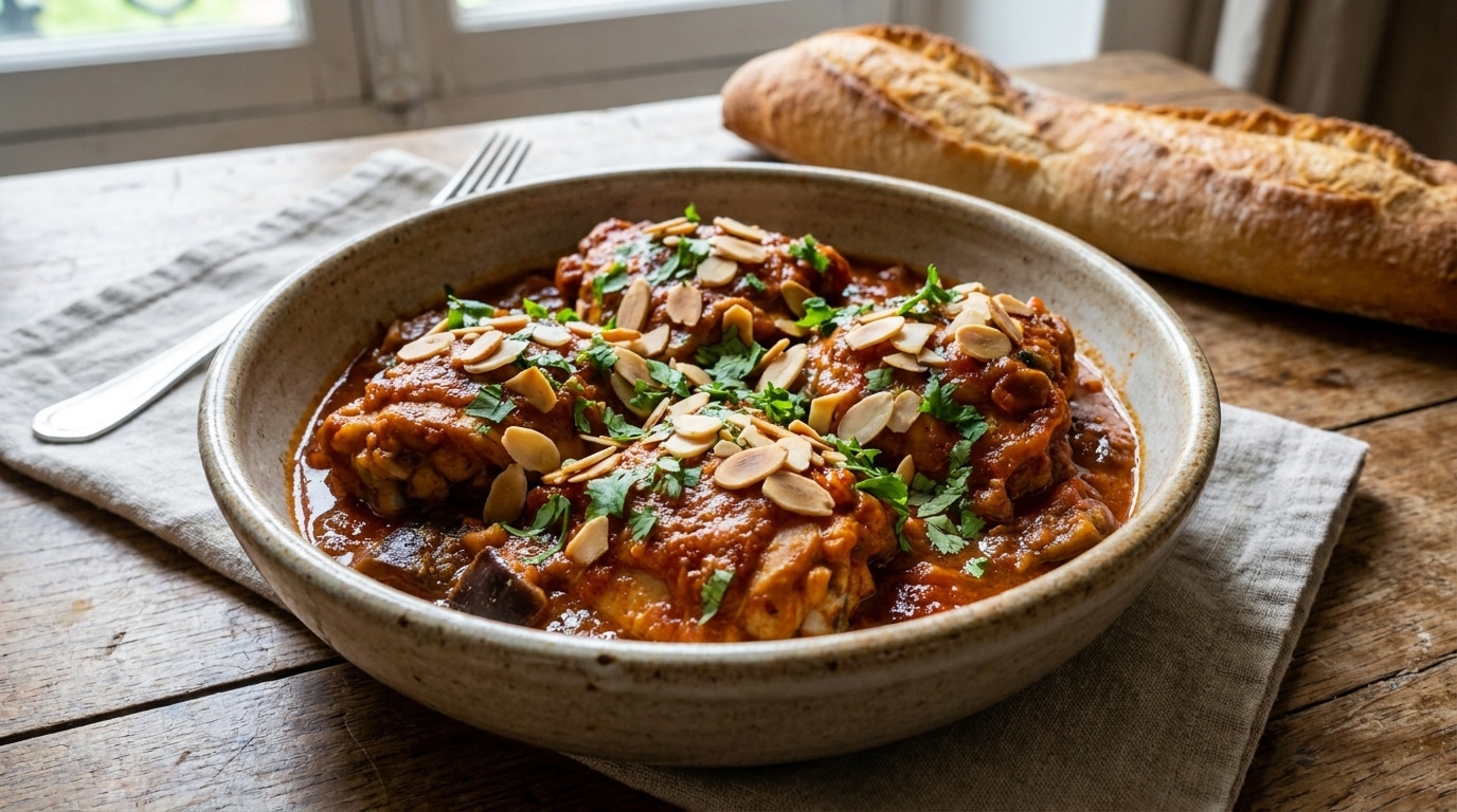 J’ai mis de la cannelle dans mon poulet aux amandes et personne n’a deviné ce qui rendait la sauce aussi parfumée