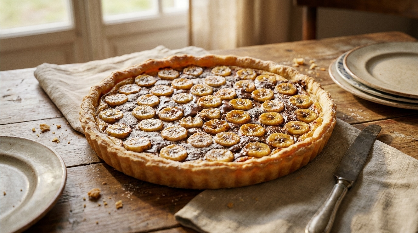 J’ai toujours étalé ma banane crue sur ma pâte à tarte au chocolat : le jour où un pâtissier a vu mon dessert, il m’a dit pourquoi il restait mou