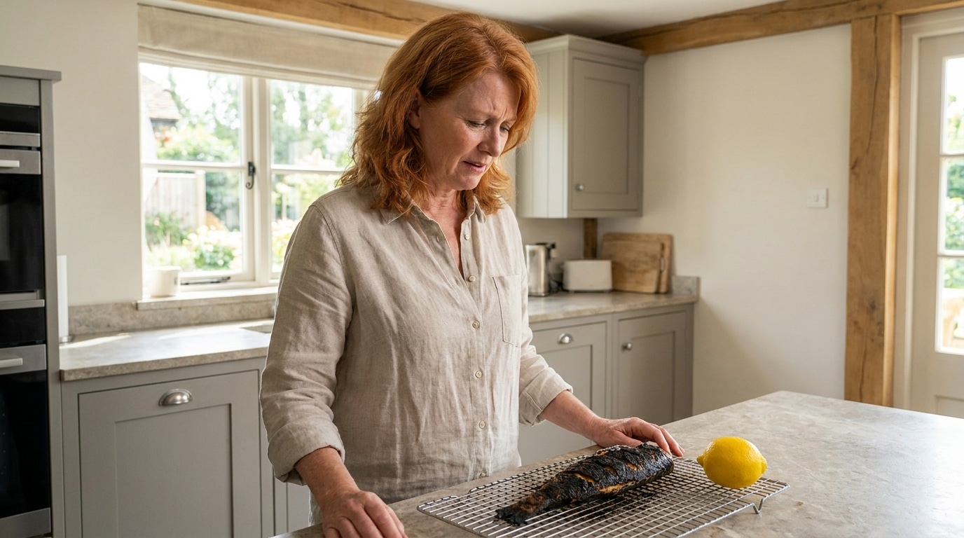 J’ai toujours grillé mon poisson directement sur la grille du barbecue : le jour où un pêcheur m’a vu faire, il m’a montré pourquoi la chair devenait filandreuse