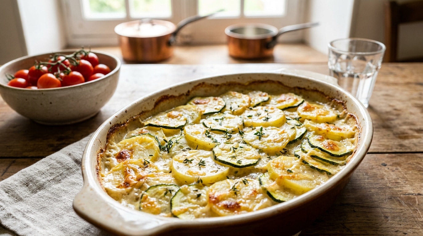 Les anciens préparaient toujours leur gratin avec ce légume oublié l’été : la raison refait surface en 2026