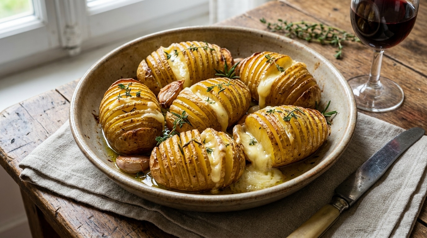 Les chefs entaillent toujours leurs pommes de terre avant de les enfourner : la raison les rend incroyablement croustillantes et fondantes