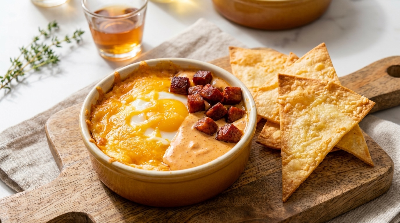 « Mais c’est quoi cette sauce dedans ? » : le plat d’apéro au cheddar et chorizo que tout le monde a trempé sans s’arrêter