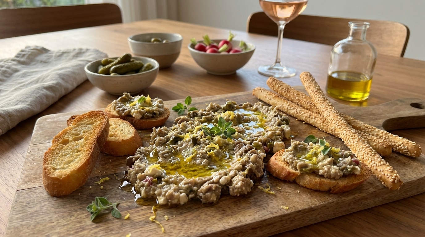 « Mes invités me réclament la recette à chaque fois » : la tartinade grecque à moins de 3 € qui éclipse toutes les planches apéro