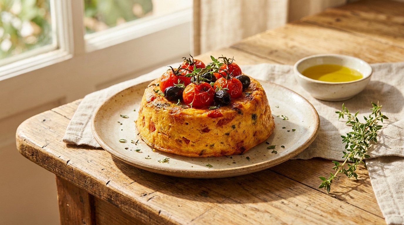 « Mes invités m’en redemandent » : ce flan provençal tomates et thon que je fais une fois par semaine quand il fait chaud