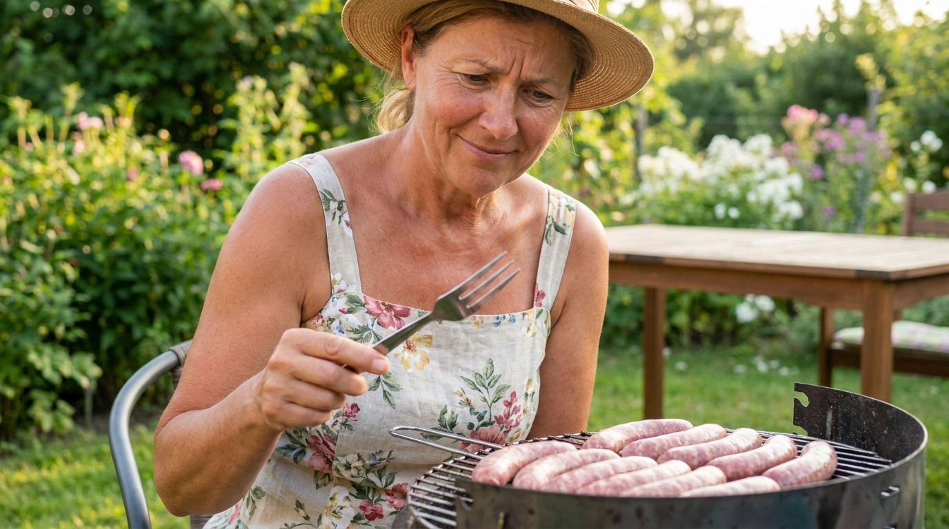 Un coup de fourchette dans la saucisse et c’est la catastrophe ? Le geste qui décide de tout à la cuisson