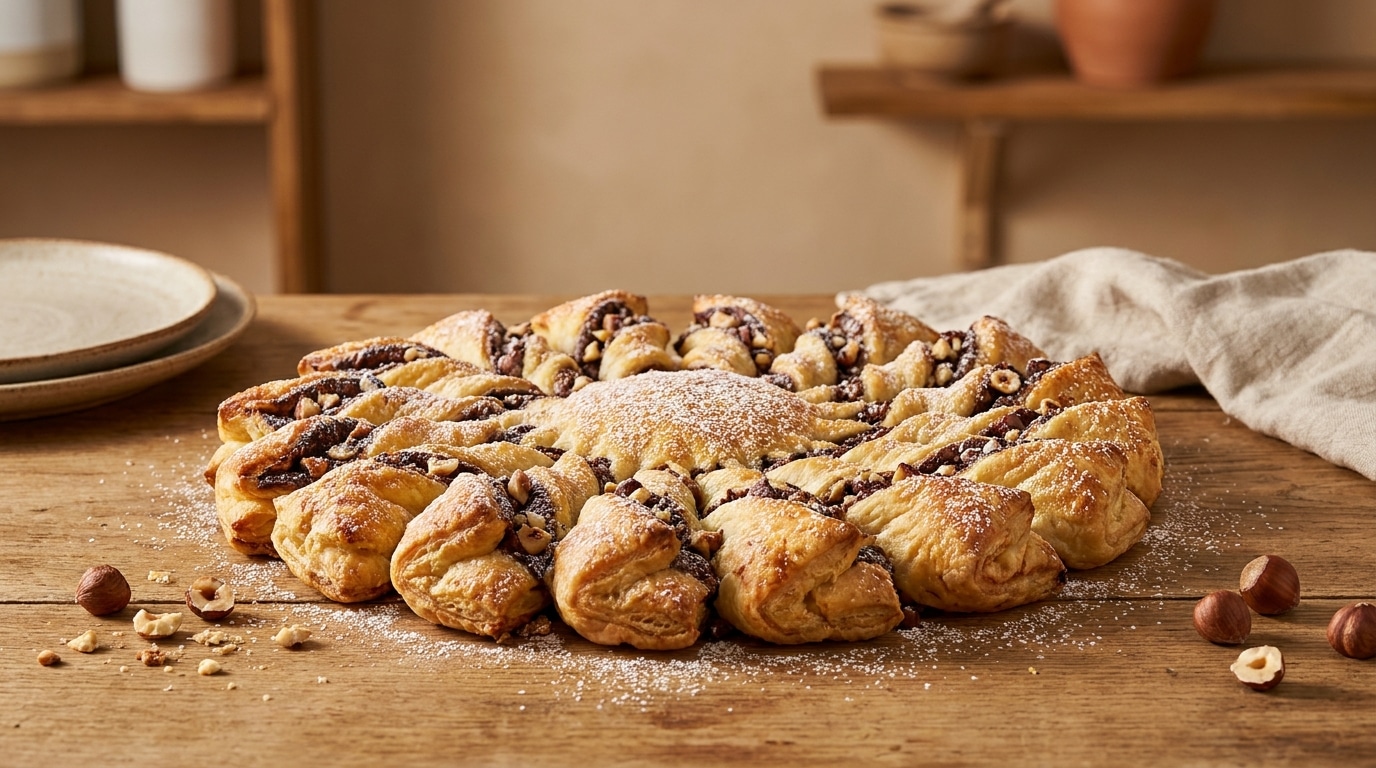 Ce dessert bluffant prêt en 15 minutes chrono cache un secret choco-noisette croustillant que vous allez adorer