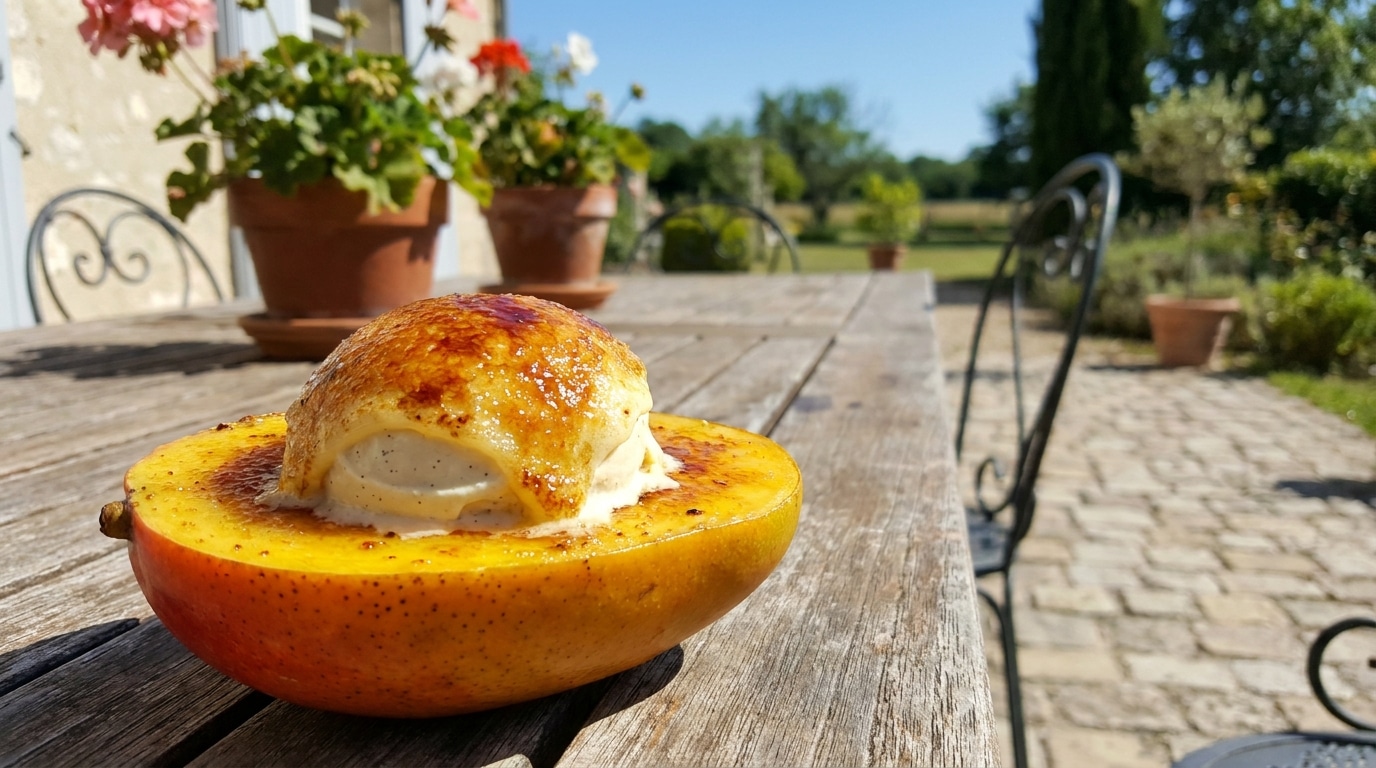 Ce dessert de chef prêt en 15 minutes cache un cœur vanillé : briser sa coque dorée est incroyablement bluffant