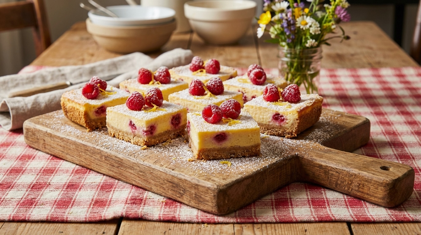Ce fabuleux dessert framboise-citron cache un incroyable secret de préparation qui va transformer vos goûters (sans allumer le four)