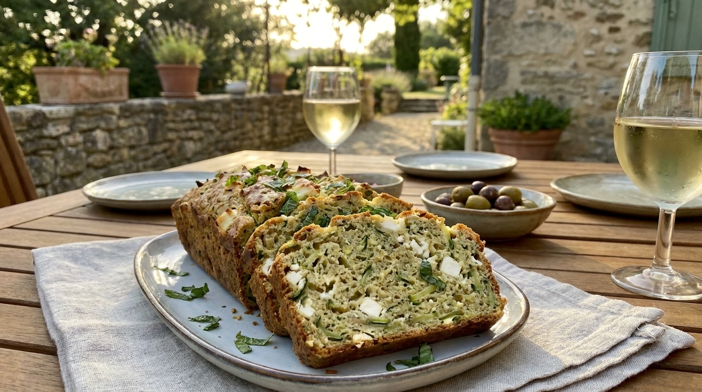 C’est fini pour le cake jambon-olives à l’apéro : en 2026, cette version courgette-feta-menthe s’impose sur toutes les tables d’été