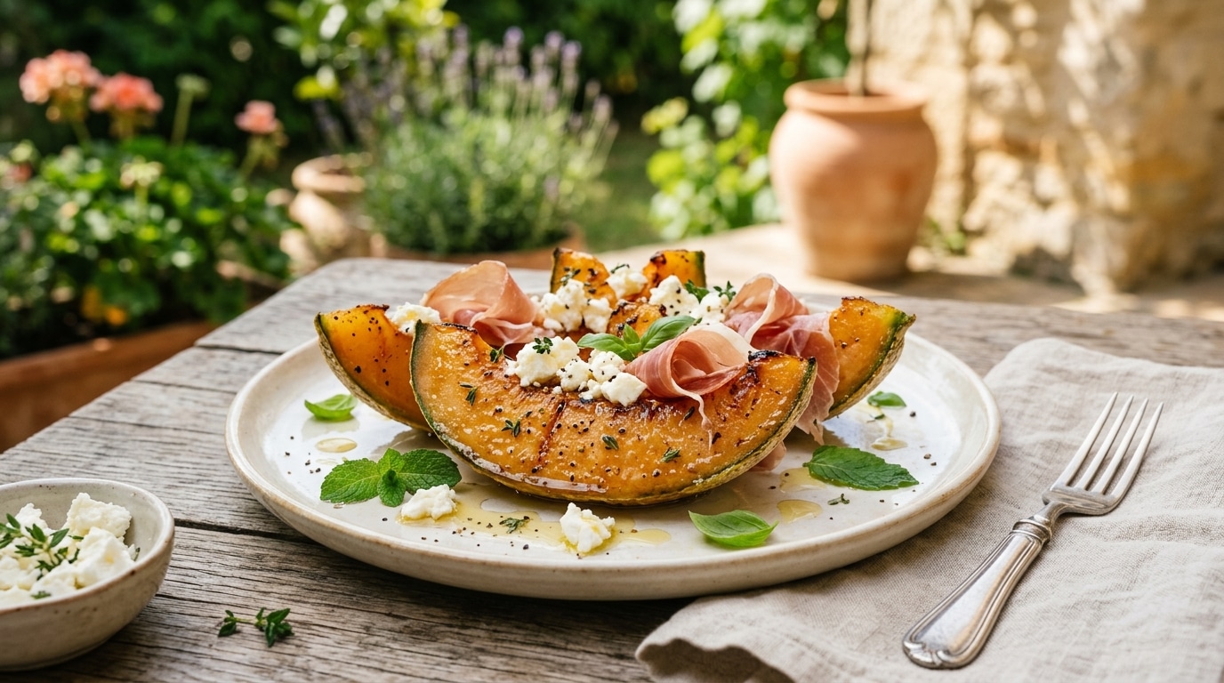 Fini le melon-jambon servi tel quel : en 2026, cette préparation venue des tables d’été change complètement l’entrée