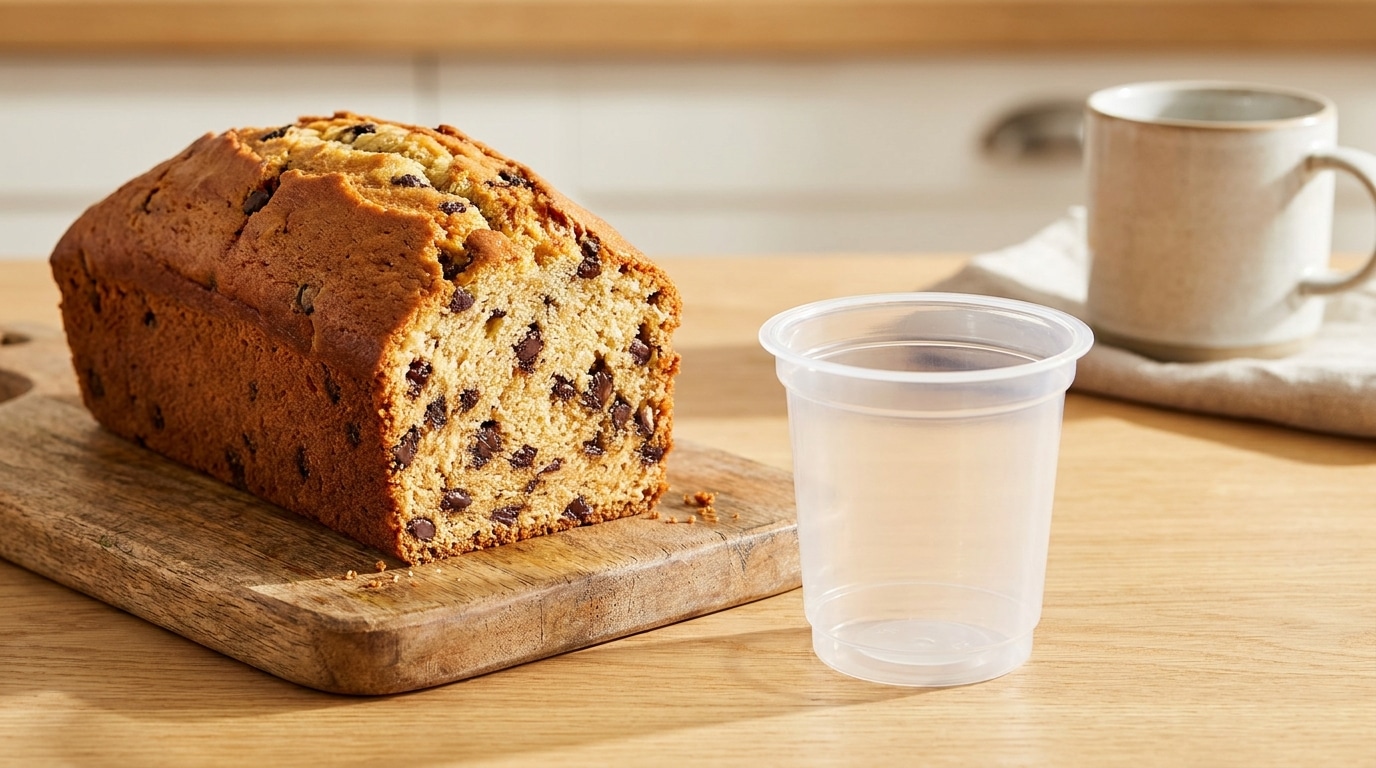 Fini les balances et les verres doseurs : ce gâteau aux pépites de chocolat se mesure avec un seul ustensile déjà dans votre frigo