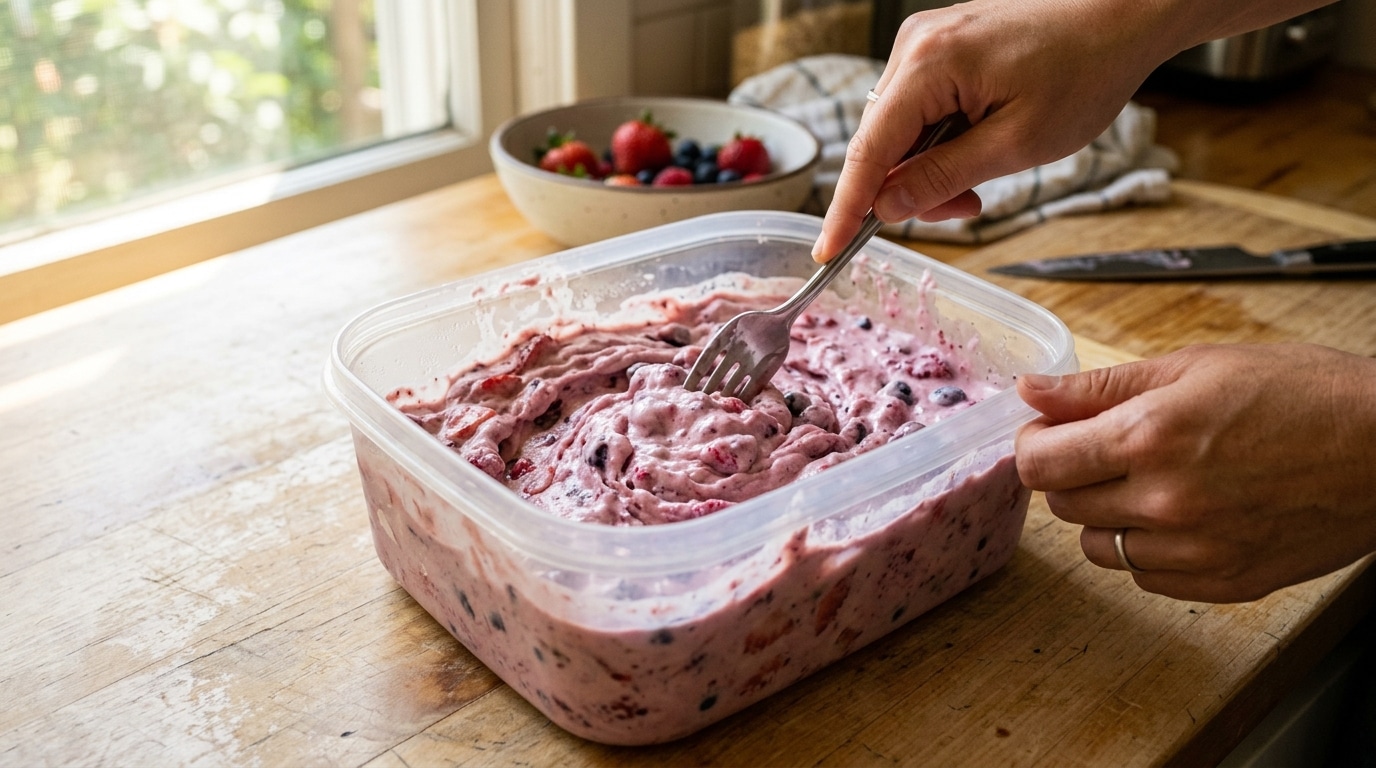 Ils n’achètent plus de glaces au supermarché depuis qu’ils ont découvert ce qu’une simple boîte en plastique permet de faire au congélateur