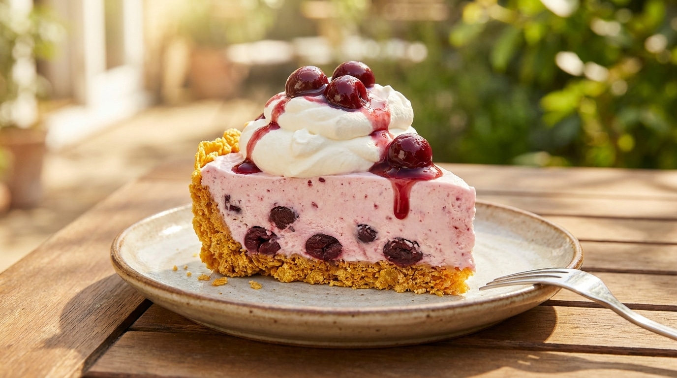 J&rsquo;ai écrasé un bol de cerises sur une base croustillante juste pour tester : mes invités ont reposé leur cuillère et réclamé la recette