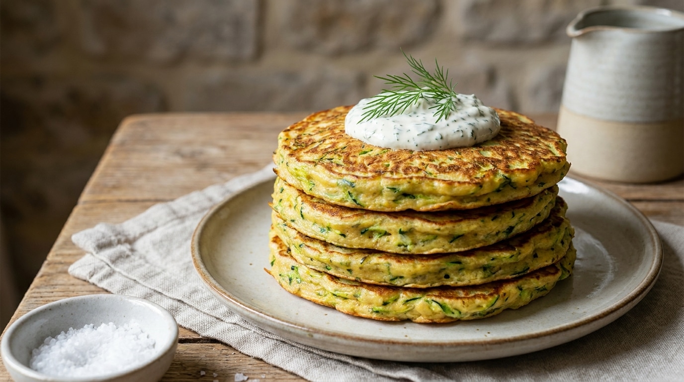 J&rsquo;ai métamorphosé mes pancakes salés avec une simple astuce râpée : vous allez adorer ce moelleux complètement fou