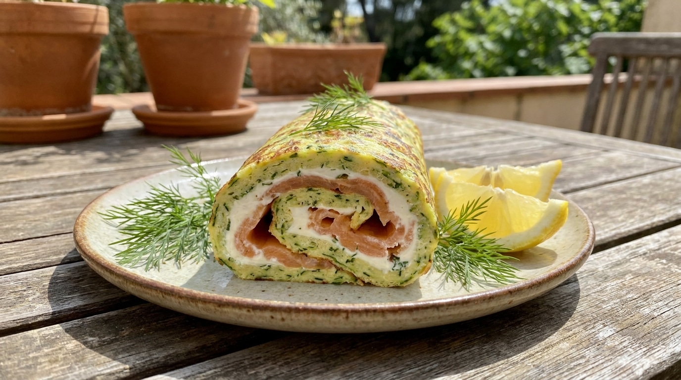 J&rsquo;ai roulé des courgettes autour du saumon fumé sans rien cuire de plus : mes invités ont cru que ça venait d&rsquo;un traiteur