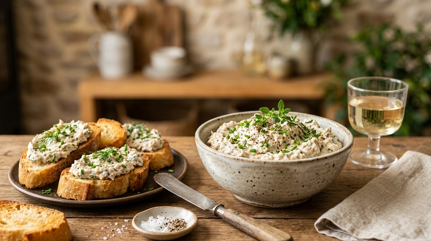 J’ai sorti une vieille boîte de conserve du placard pour l’apéro : depuis, mes amis me réclament cette tartinade bretonne à chaque visite