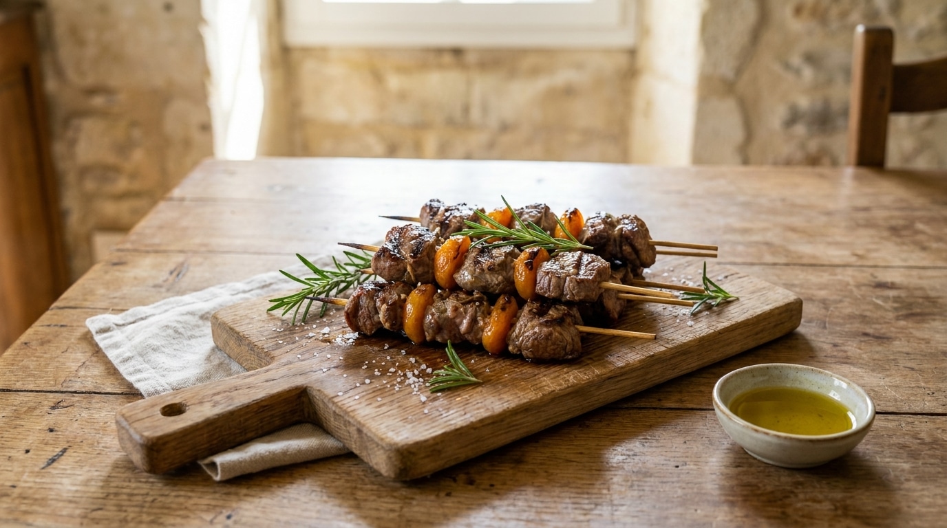 J’avais toujours des brochettes carbonisées dehors et crues dedans : le jour où j’ai changé l’ordre sur la pique, tout le monde s’est servi deux fois