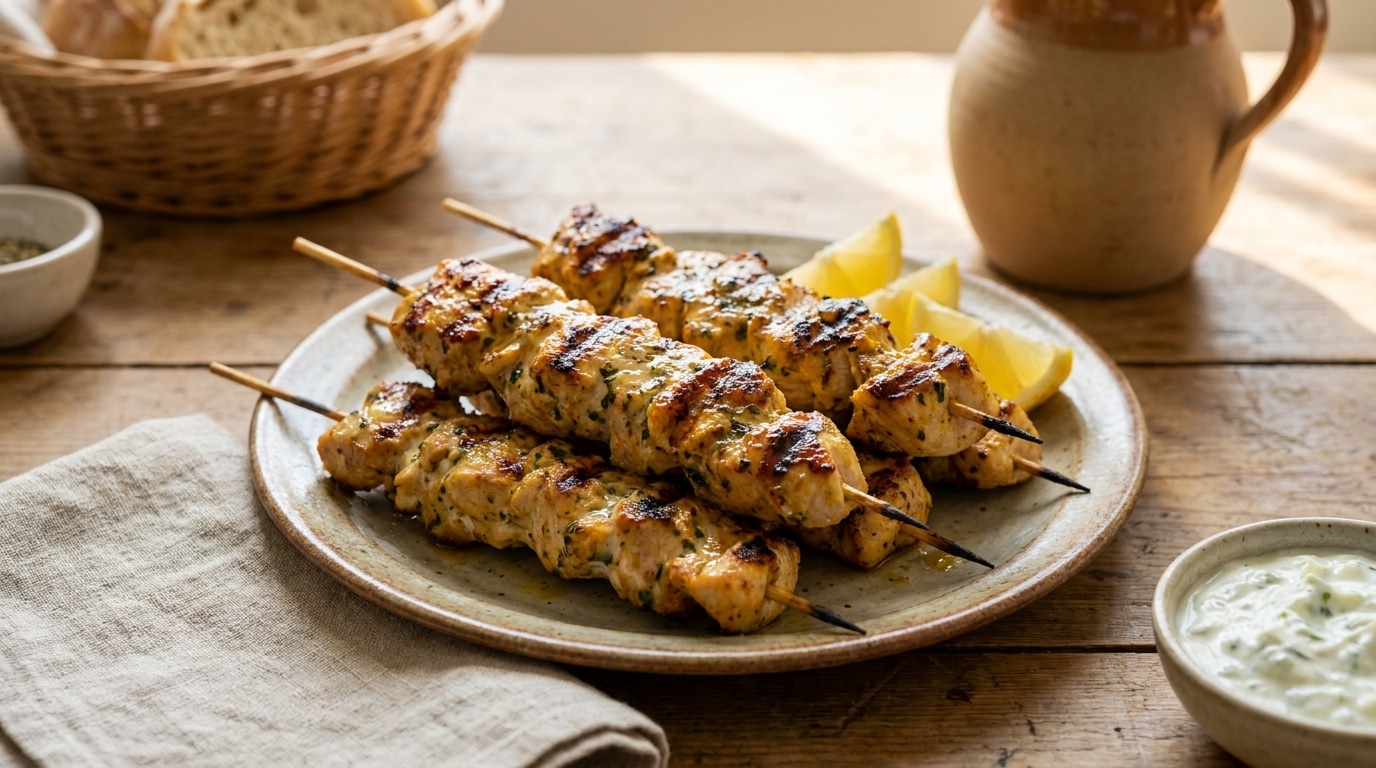 Je ne prépare plus mes brochettes de poulet autrement : cette astuce express les rend ultra fondantes (et c’est bluffant)