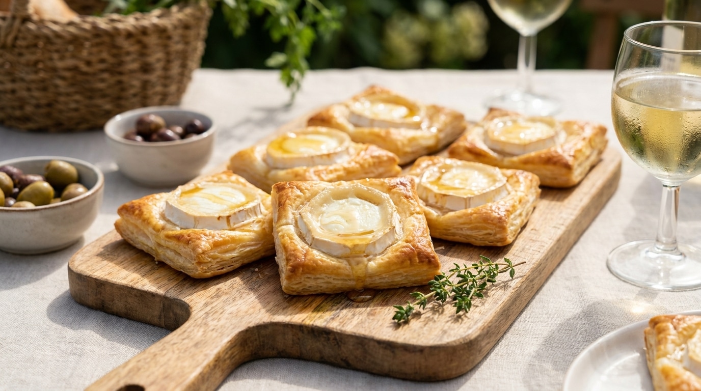 « Je pensais que ça prendrait des heures » : ces bouchées feuilletées au chèvre et miel se préparent en quelques minutes et disparaissent dès qu’on les pose