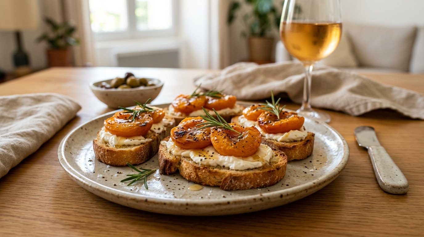 Je posais toujours du miel sur mes toasts de chèvre à l’apéro : un traiteur m’a montré ce qu’un fruit rôti changeait vraiment