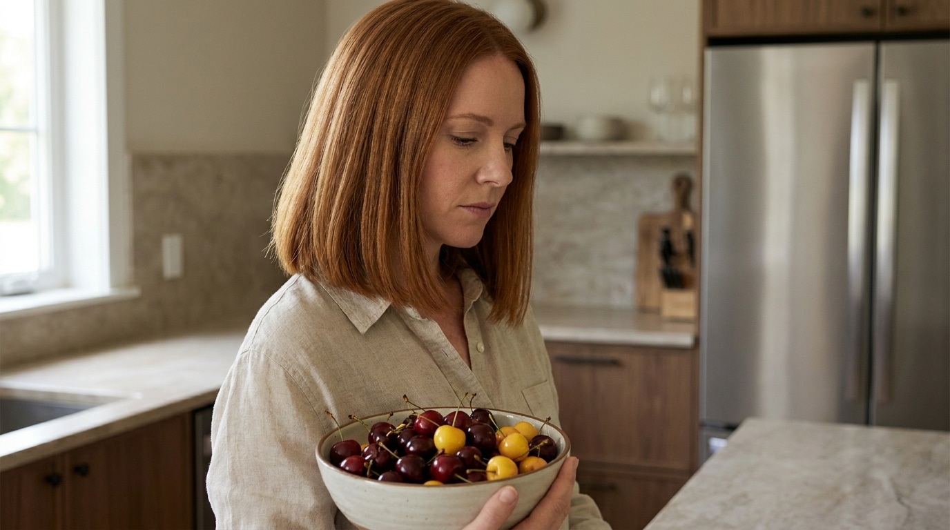 Je rangeais toujours mes cerises au frigo dès le retour des courses : le jour où j’ai changé un seul détail, j’ai compris pourquoi elles ramollissaient en deux jours