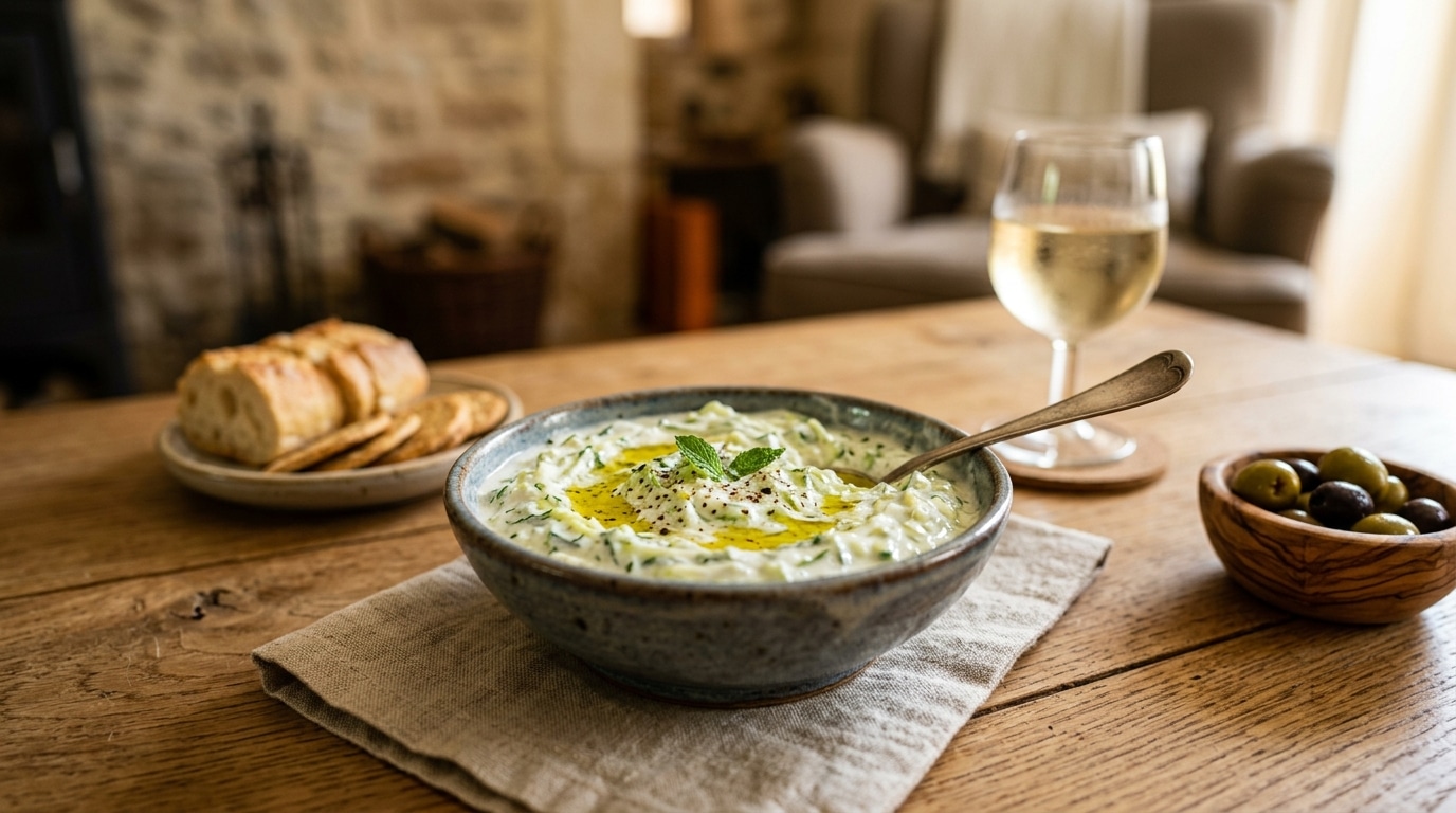 Je servais toujours mon tzatziki trop liquide à l’apéro : un traiteur grec m’a montré que je ne choisissais pas du tout le bon légume
