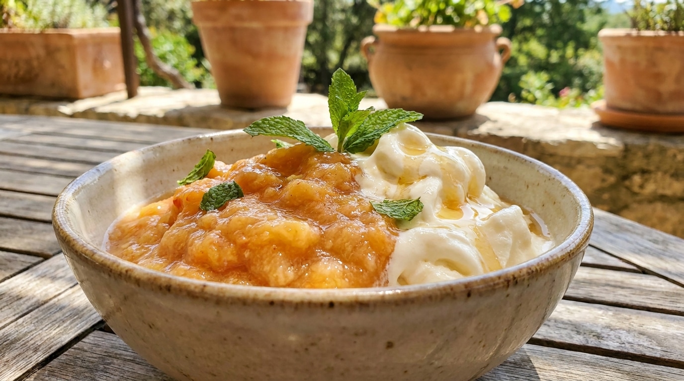 J’écrasais mes pêches trop mûres à la fourchette pour un dessert : le jour où ma fille a sorti son yaourt du congélateur, j’ai compris ce que je faisais de travers