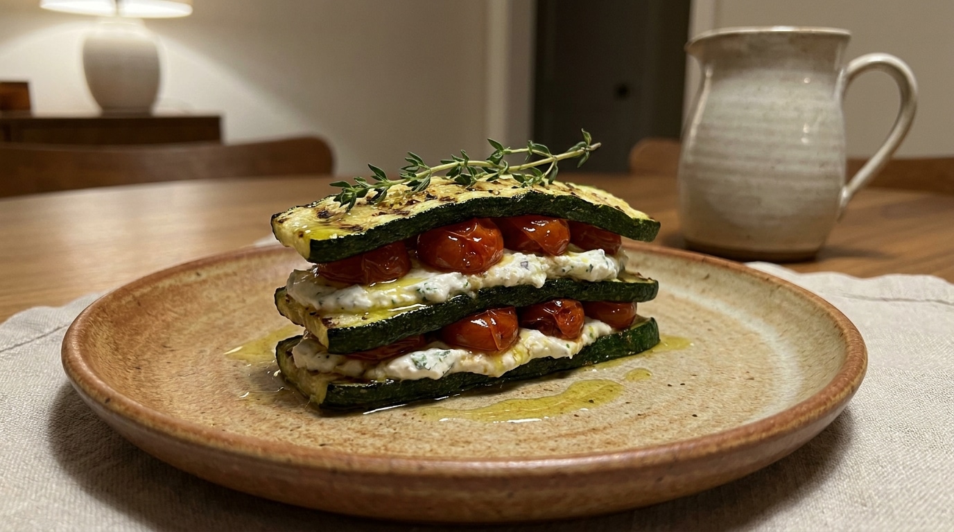 J’empilais mon mille-feuille de courgette sans aucun ordre : le soir où un chef a vu mon assiette, j’ai compris pourquoi tout glissait dès la première bouchée