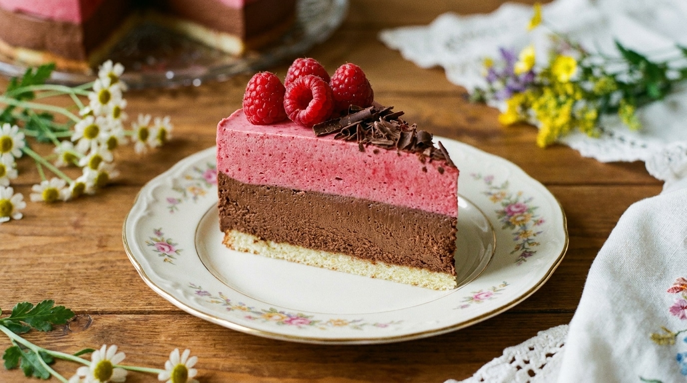 J&rsquo;étalais ma mousse à la framboise directement sur le biscuit : le jour où un chef m&rsquo;a montré l&rsquo;étape à respecter avant, mon bavarois a enfin tenu