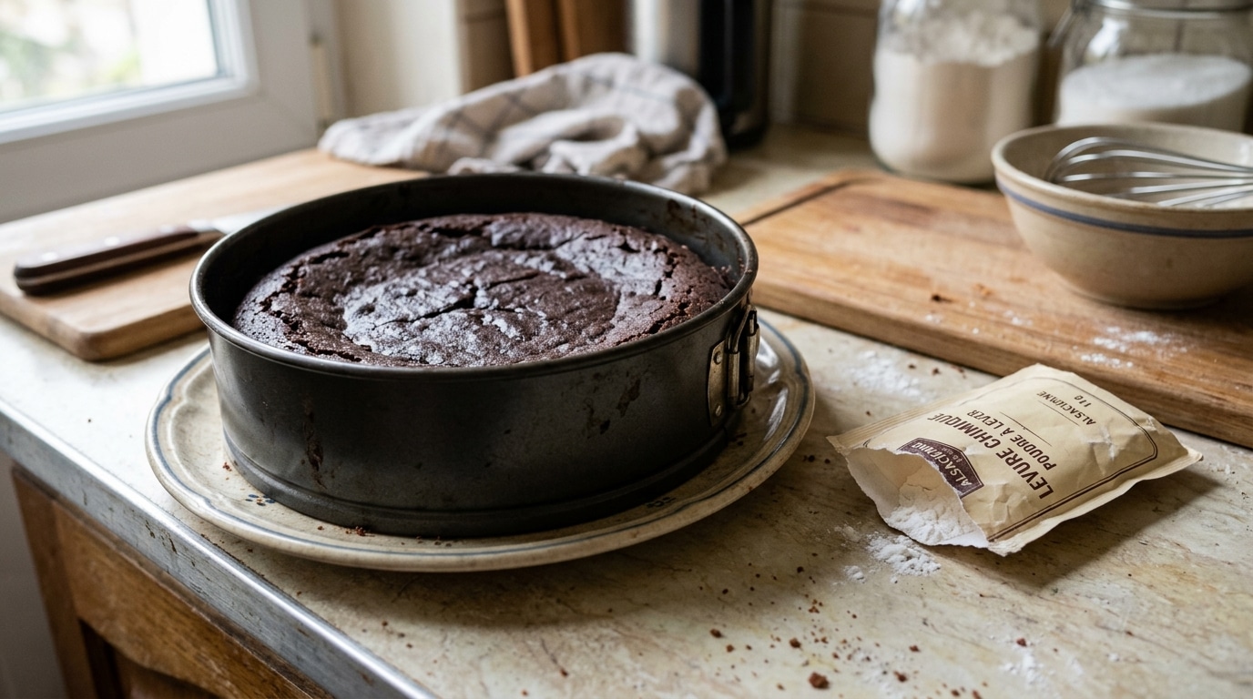 J’utilisais ma levure chimique entamée sans me méfier : quand mon gâteau est resté plat, j’ai compris ce qui se passait dans mon placard