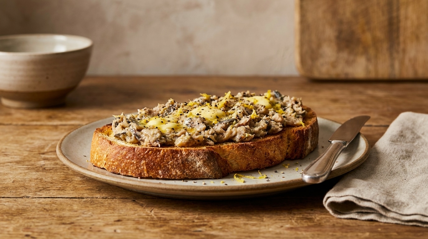 Ma grand-mère bretonne écrasait toujours le contenu de cette petite boîte avant l’apéro : j’ai enfin compris pourquoi ses toasts partaient en premier