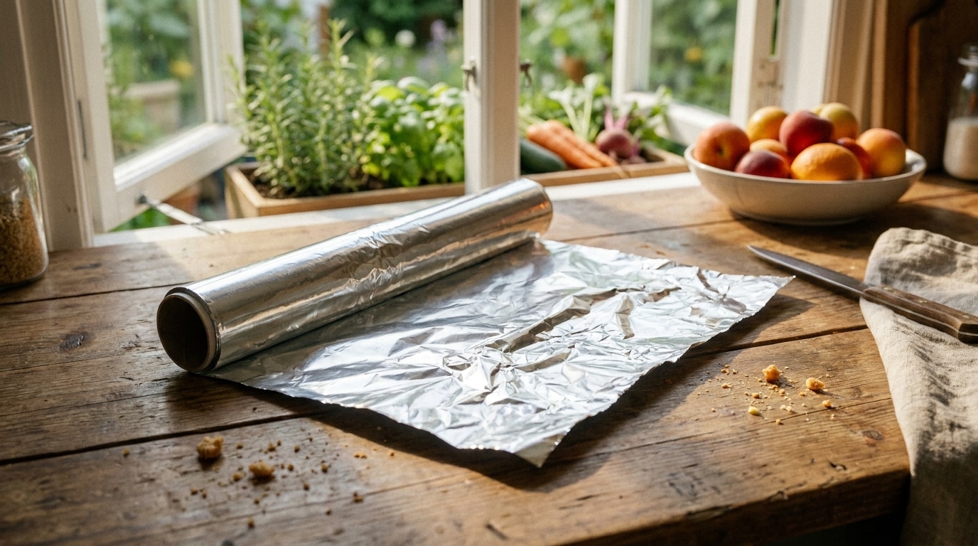 Ma grand-mère ne jetait jamais son papier aluminium après usage : j’ai ri pendant des années avant de comprendre pourquoi elle avait raison