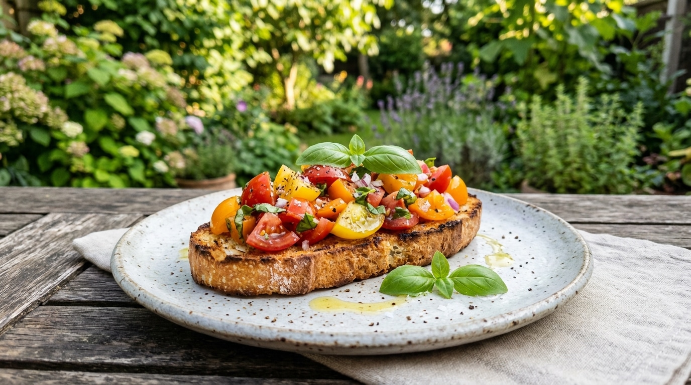 Ma grand-mère servait toujours sa bruschetta après un geste rapide sur le pain chaud : j’ai mis des années à comprendre pourquoi elle avait raison