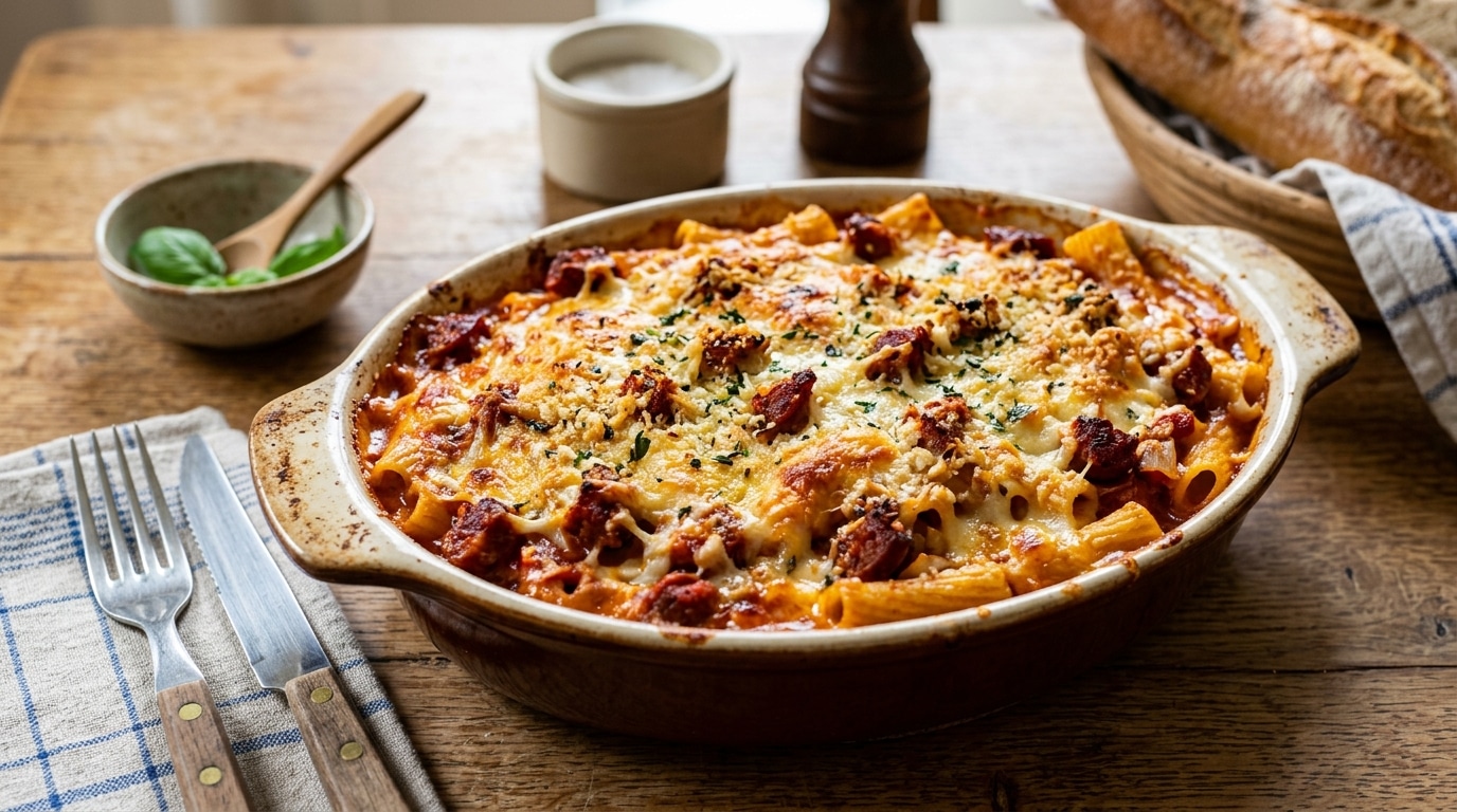 J’ai glissé des rondelles de chorizo dans mon gratin de pâtes un soir de rentrée : le plat était vide avant que je m’assoie