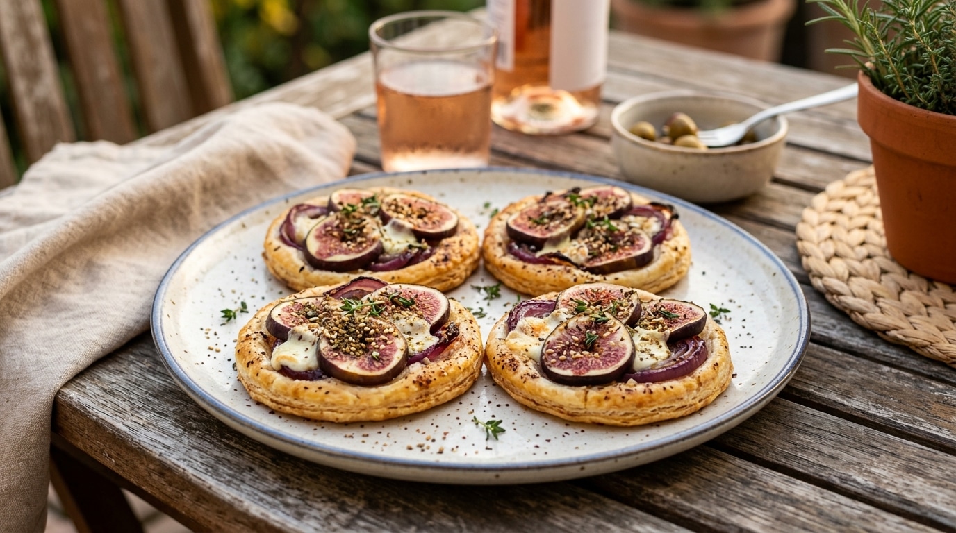 J’ai glissé une pincée d’épices sur mes tartelettes chèvre-figues juste pour tester : mes invités ont cru que je les avais achetées chez le traiteur