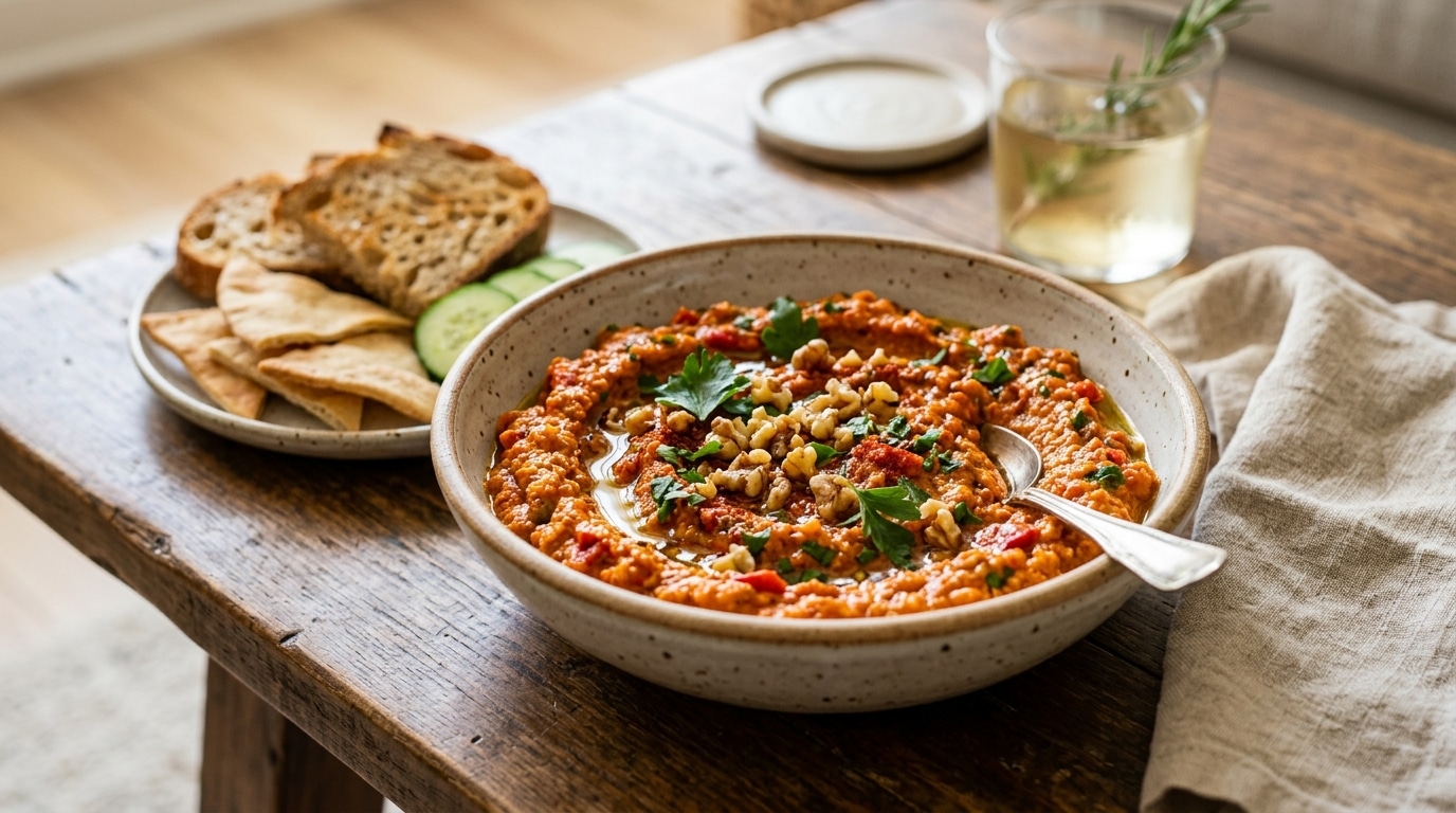 J’ai grillé des poivrons rouges pour un apéro sans prétention : mes invités ont raclé le bol et réclamé la recette