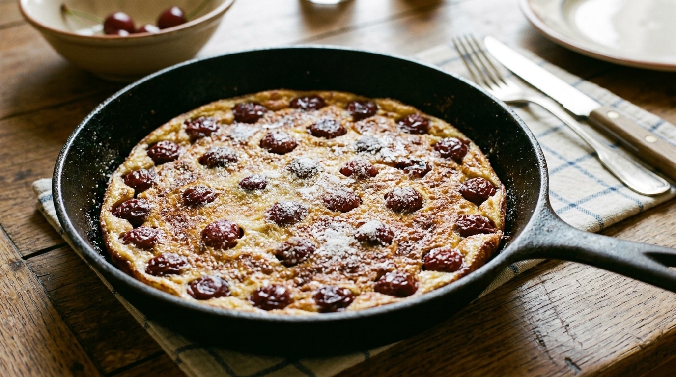 J’ai jeté une poignée de cerises dans mes œufs battus juste pour tester : mes invités ont cru à un dessert de grand chef