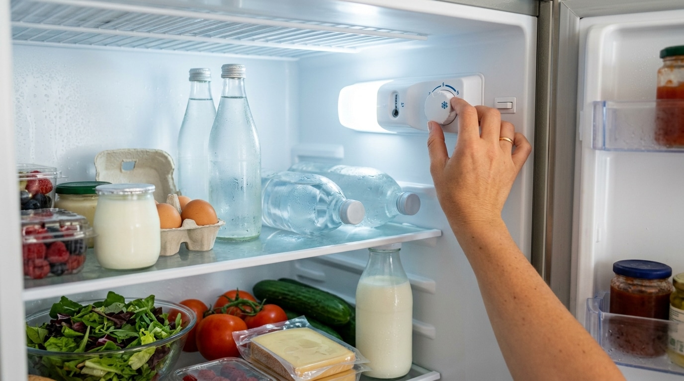 J’ai poussé le thermostat de mon frigo à fond pendant la canicule d’août juste pour sauver mes courses : deux jours plus tard, le moteur ne redémarrait plus