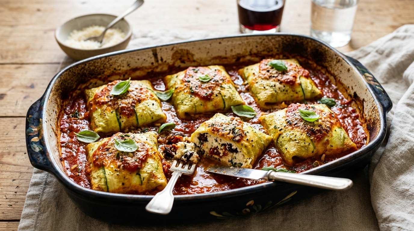 J’ai préparé des raviolis à la ricotta et aux tomates séchées sans ouvrir un paquet de farine : mes invités n’ont rien vu