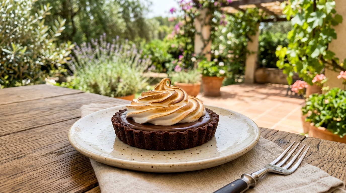 J&rsquo;ai remplacé le citron par du chocolat dans ma tarte meringuée juste pour tester : mes invités ont cru que je l&rsquo;avais commandée chez le pâtissier