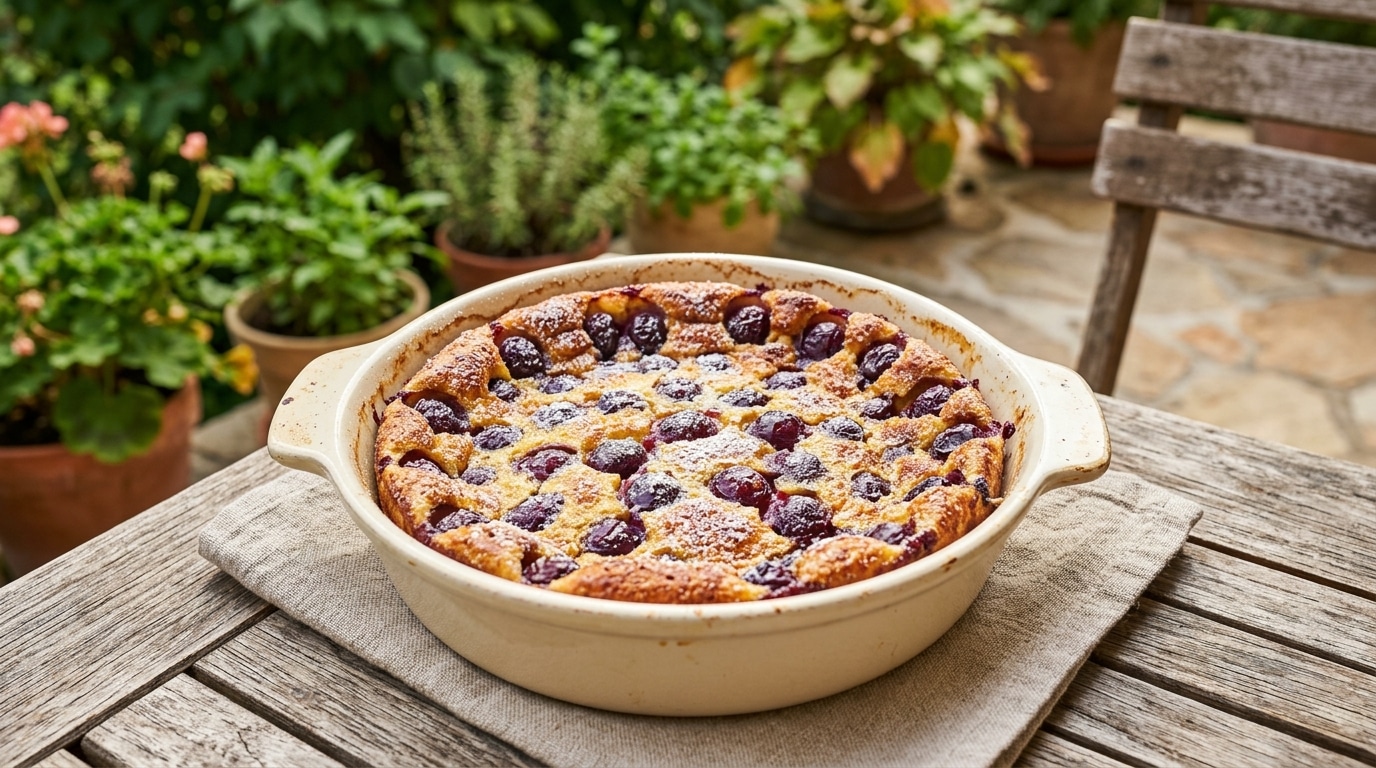Mon mari réclame toujours le même dessert depuis septembre dernier : ce clafoutis aux raisins que je prépare en cinq minutes