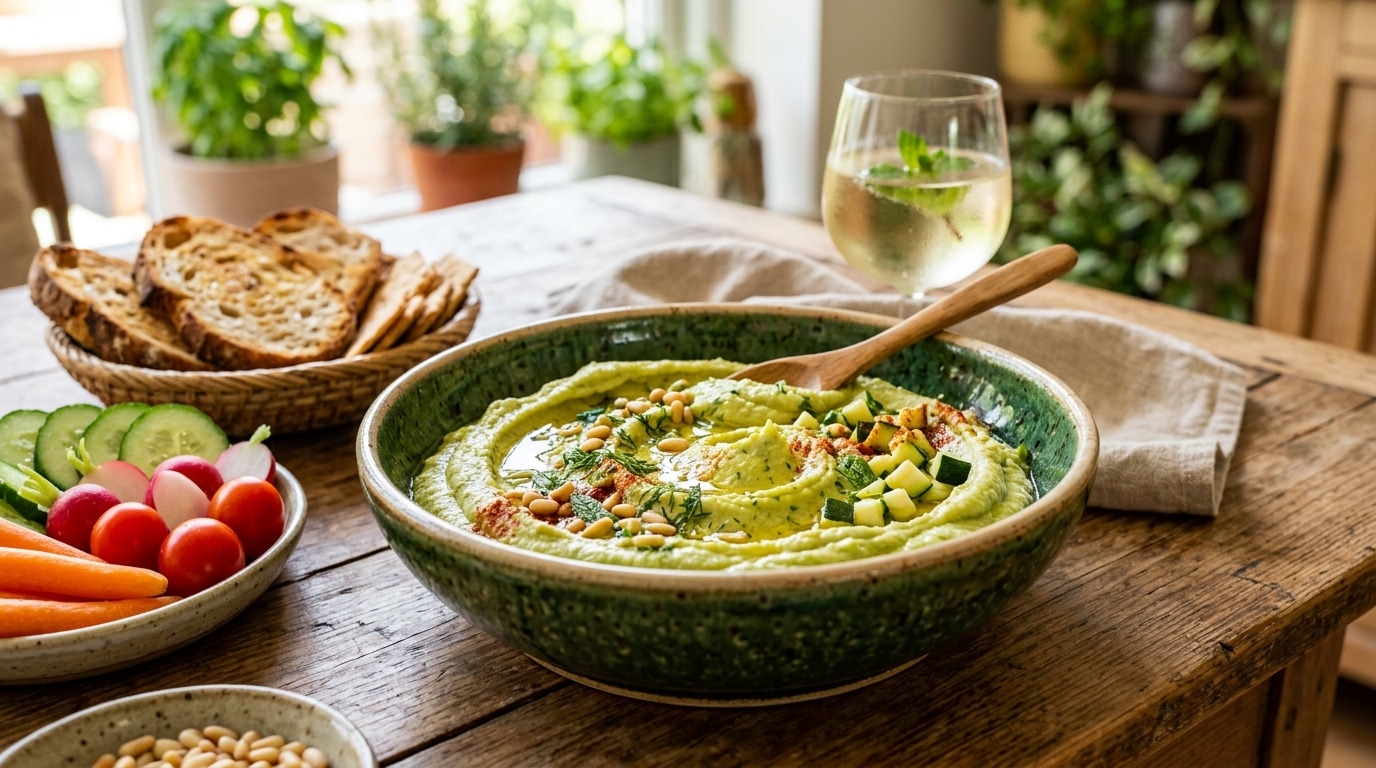Mon voisin sort toujours le même bol vert glacé pour l’apéro d’août et ce n’est pas du guacamole