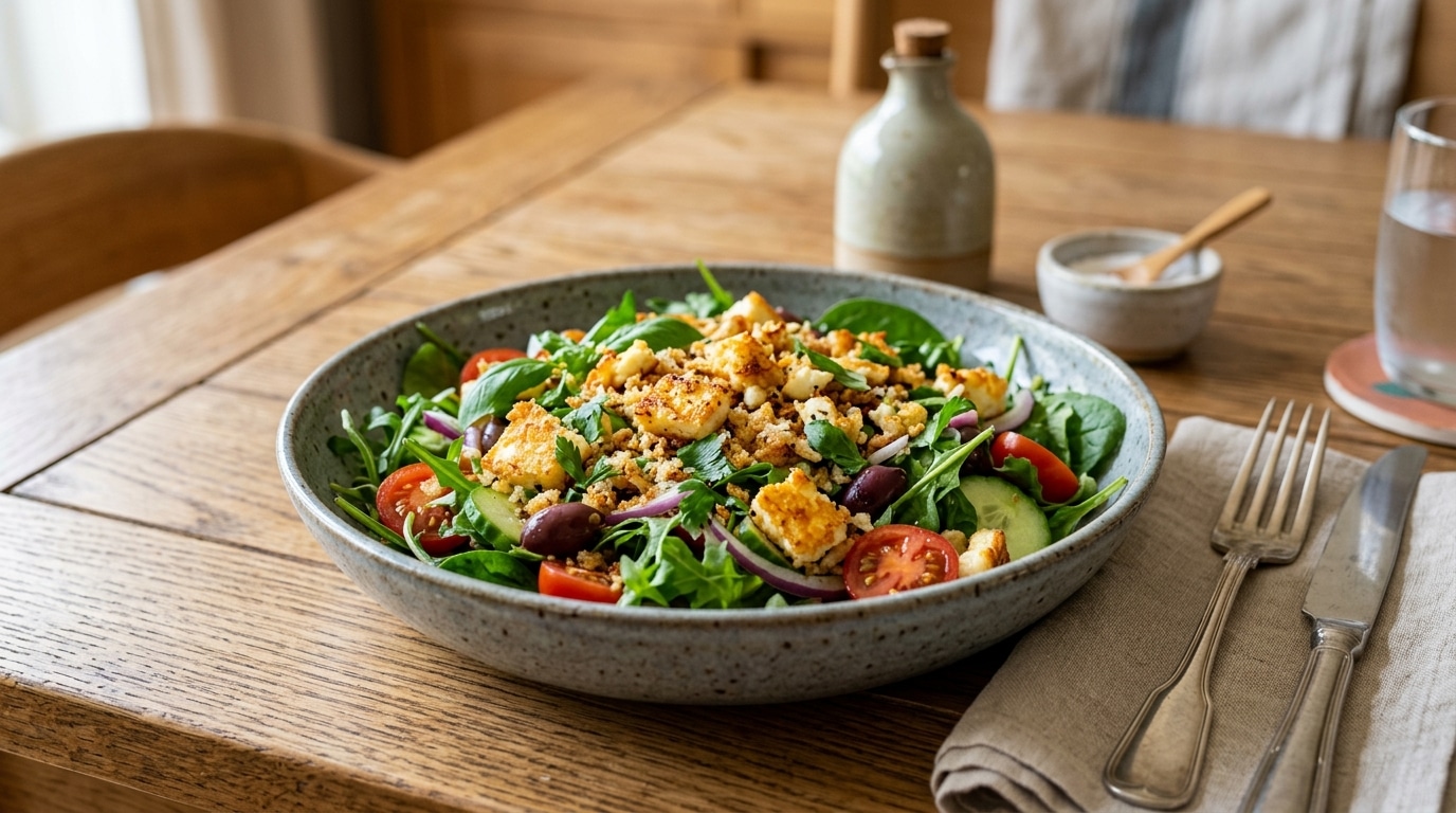On s’obstine tous à émietter la feta crue sur nos salades, alors que 5 minutes à la poêle en font tout autre chose