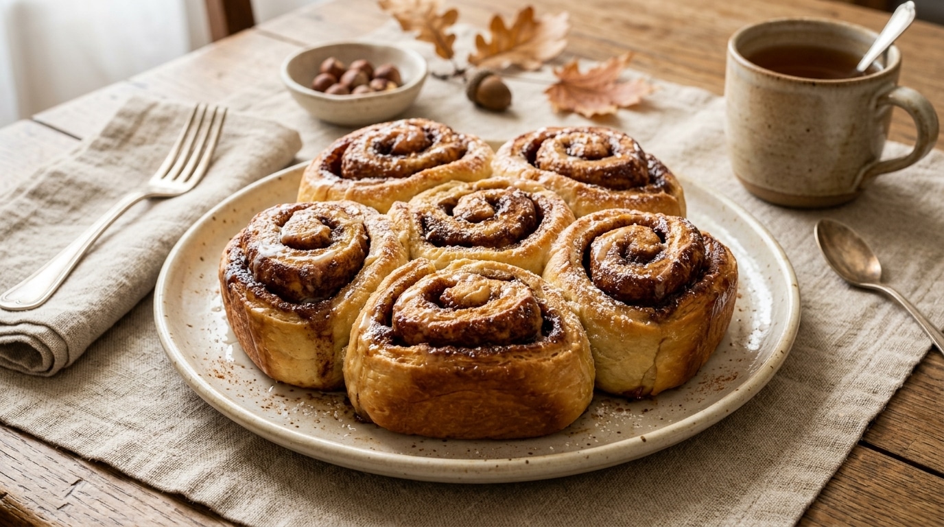 J’ai roulé ma pâte à la cannelle juste pour tester : mes enfants ont tout dévoré en 10 minutes